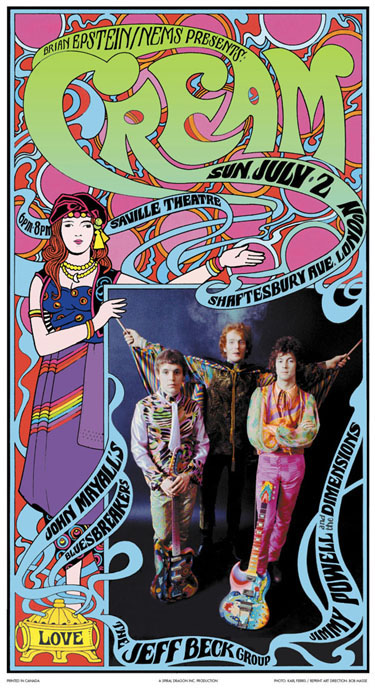 Cream @Saville Theatre 2nd July 1967